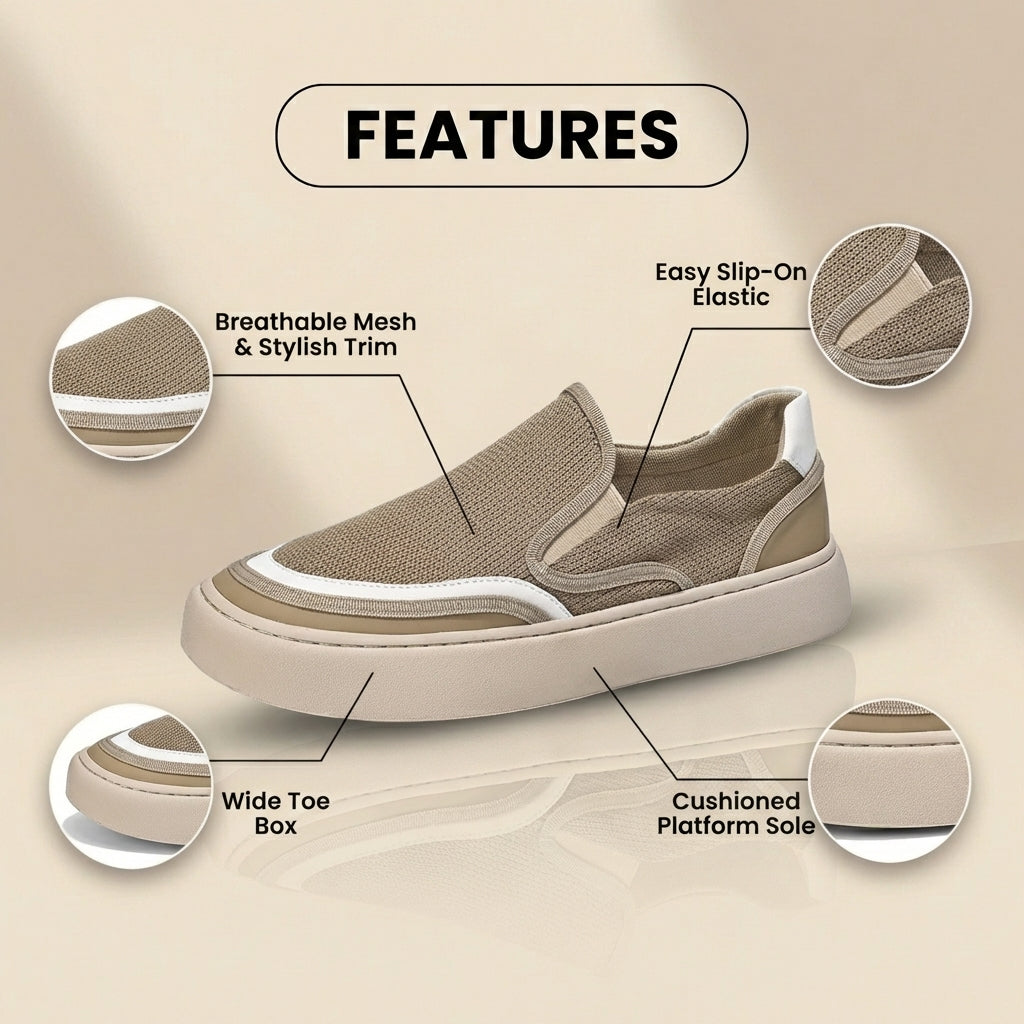 Graceful Orthopedic Sneakers for Modern Look