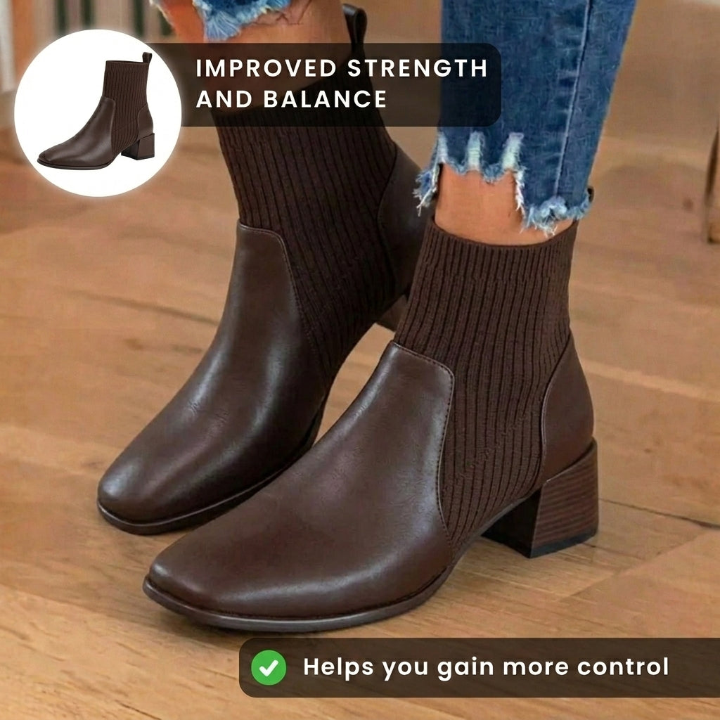 Classic Orthopedic Boots with Timeless Style
