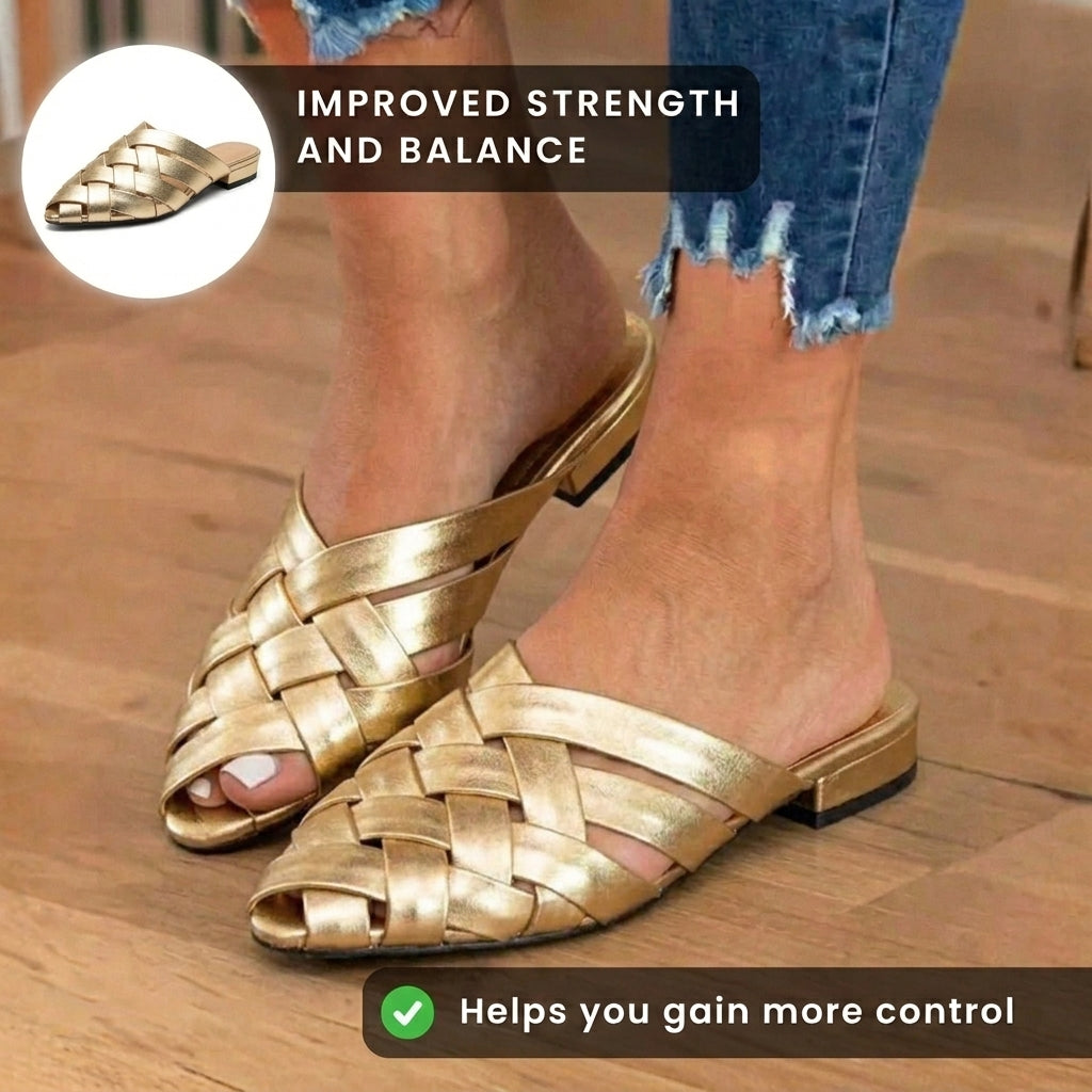 Chic Orthopedic Mules with Unique Design