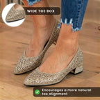 Classic Orthopedic Flats with Timeless Style