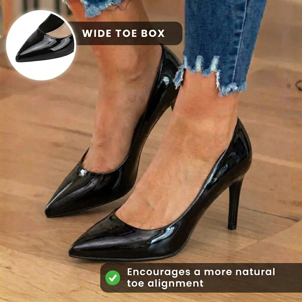 Chic Orthopedic Heels with Unique Design