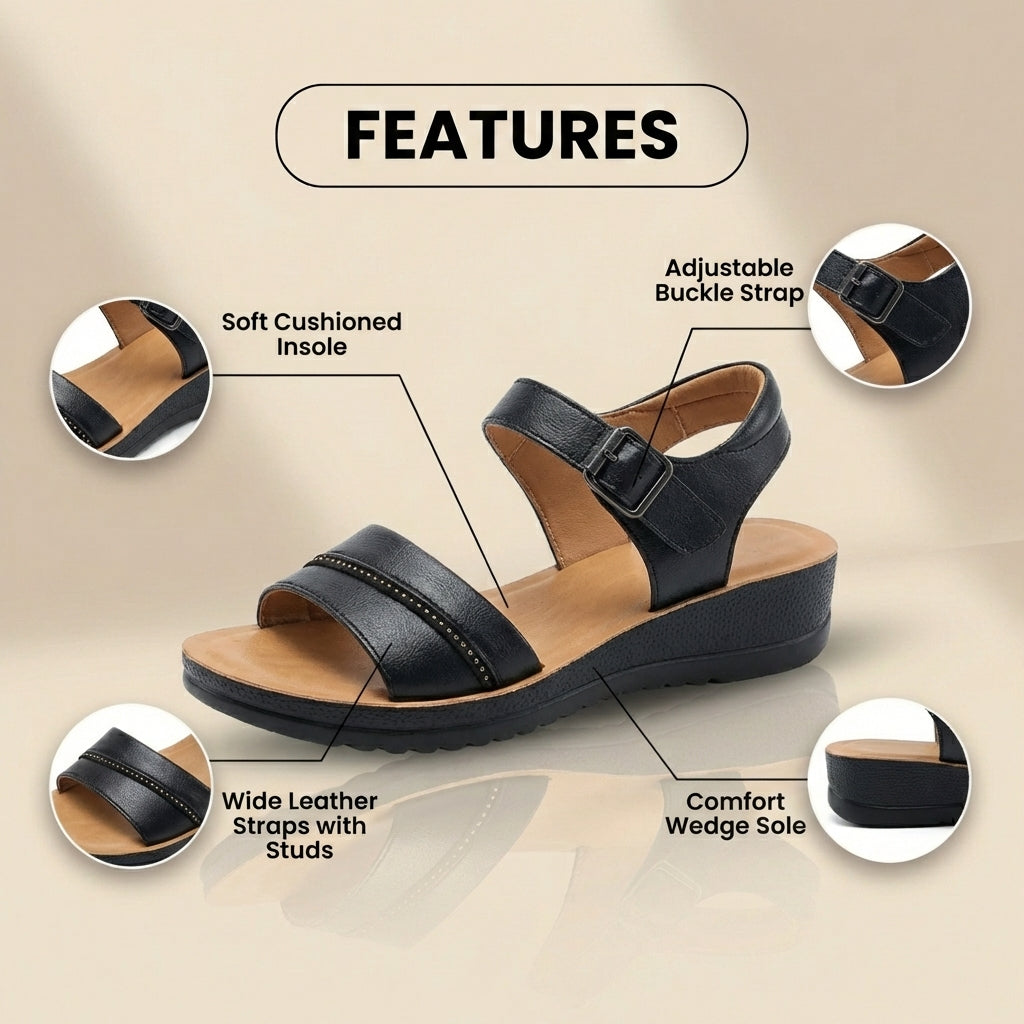 Vintage Inspired Orthopedic Sandals