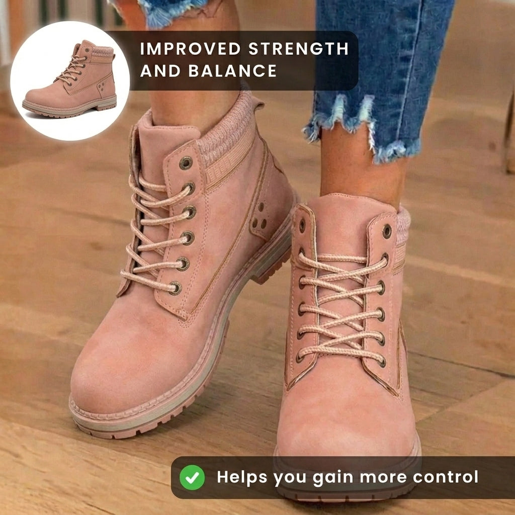 Vintage Inspired Orthopedic Boots