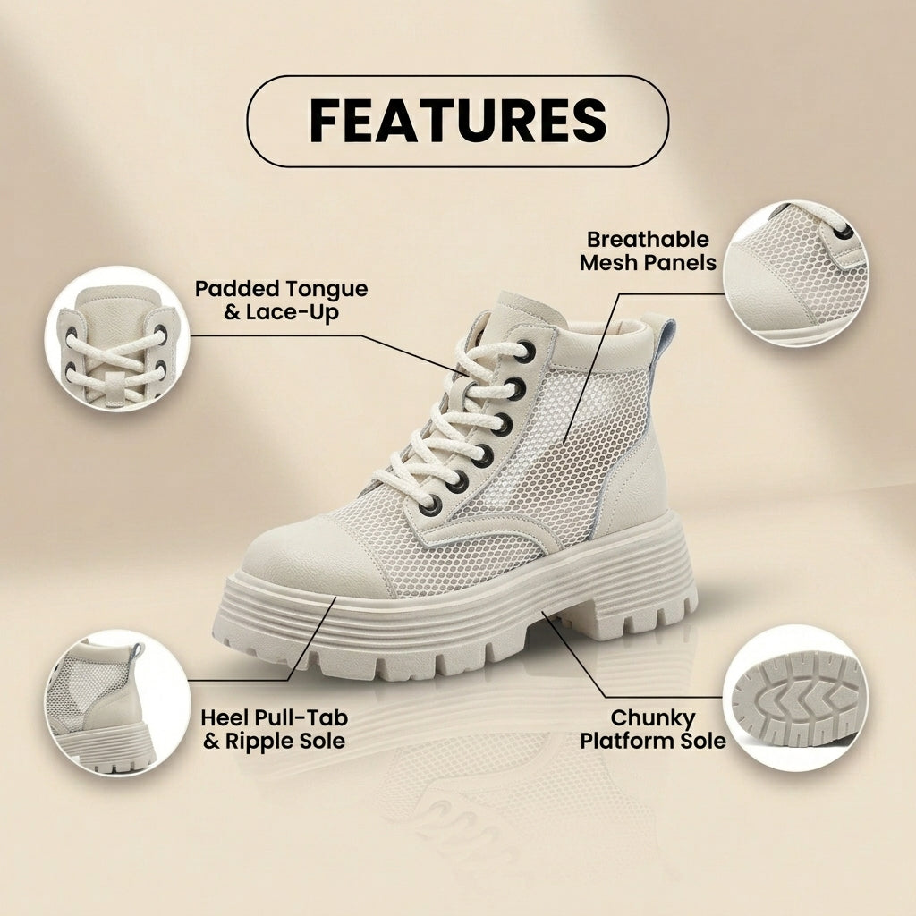 Vintage Inspired Orthopedic Boots
