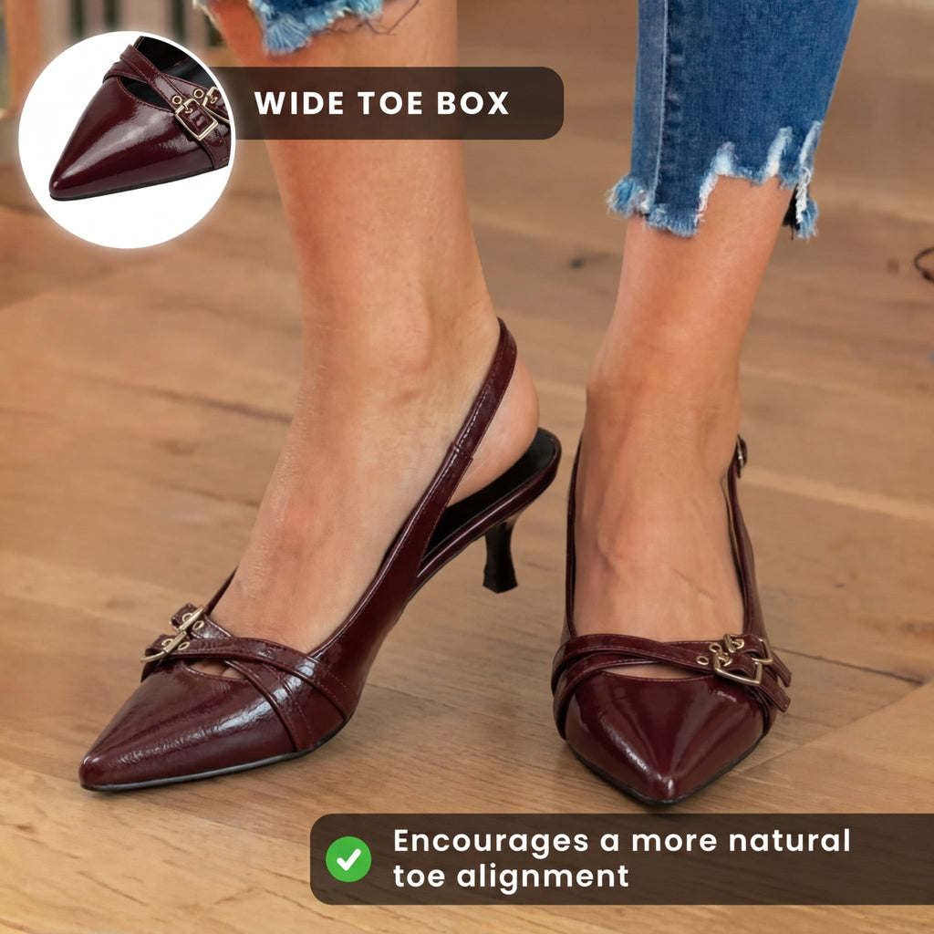 Chic Orthopedic Heels with Unique Design