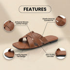 Classic Orthopedic Slippers with Timeless Style