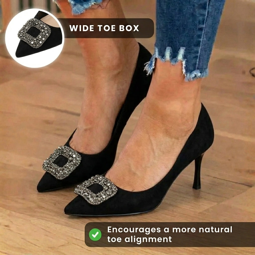 Vintage Inspired Orthopedic Heels