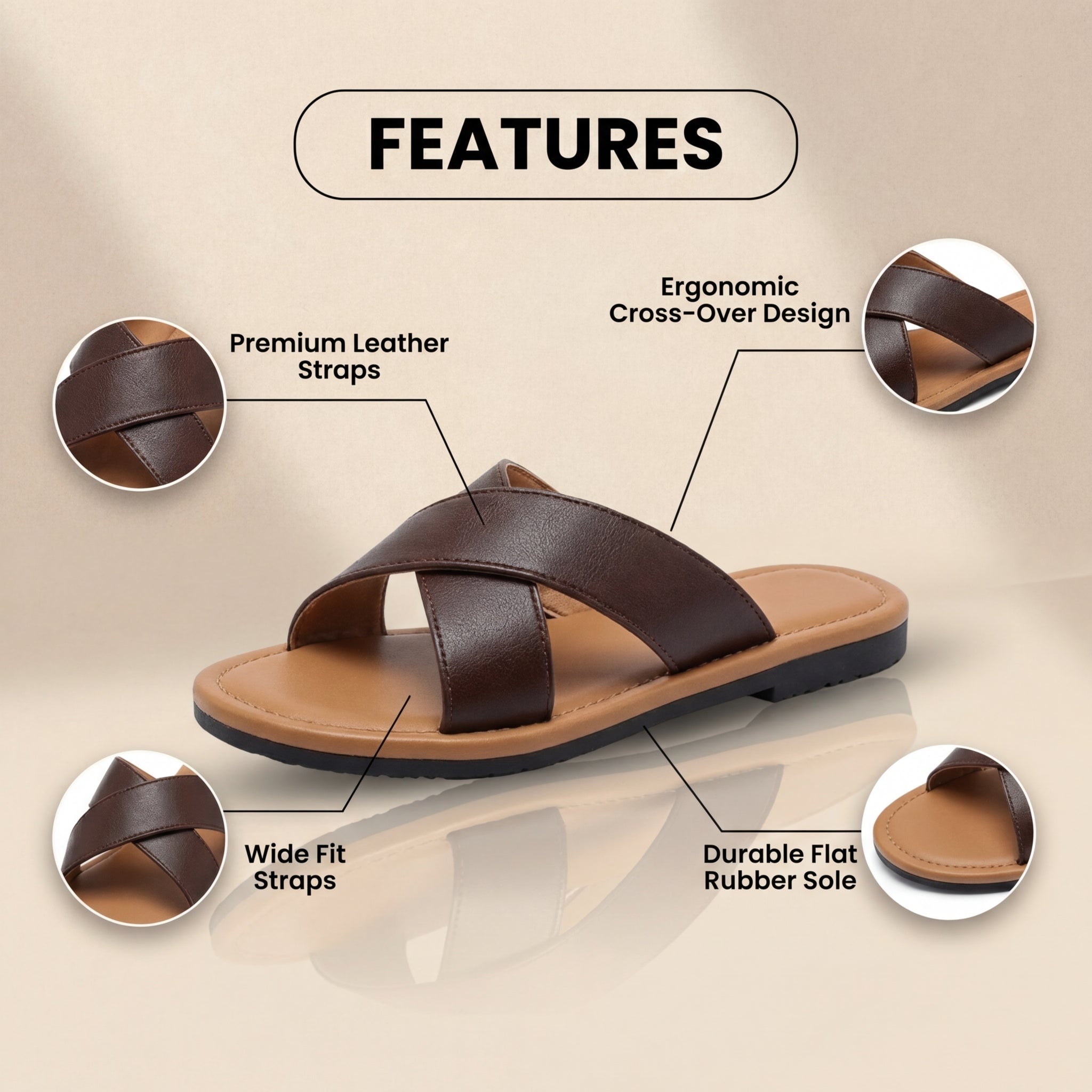 Chic Orthopedic Shoes with Unique Design
