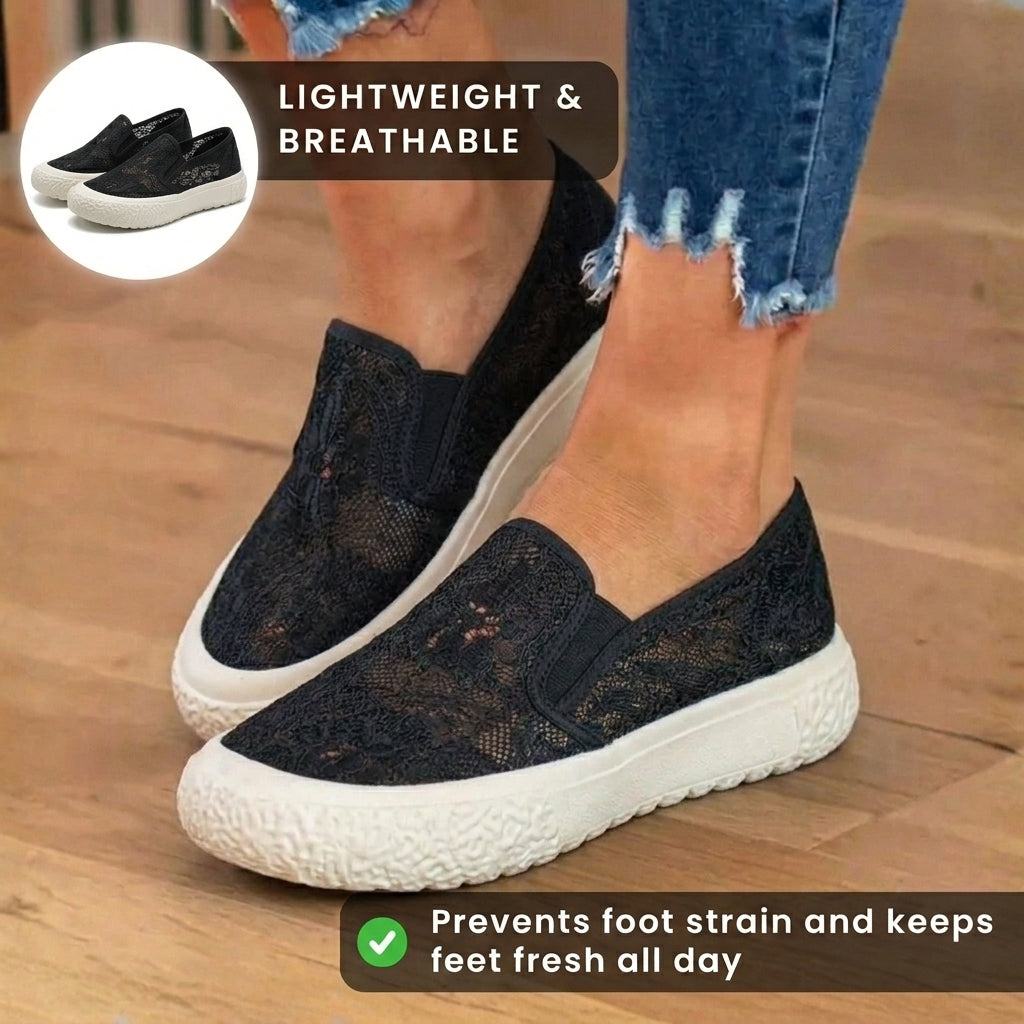 Graceful Orthopedic Flats for Modern Look