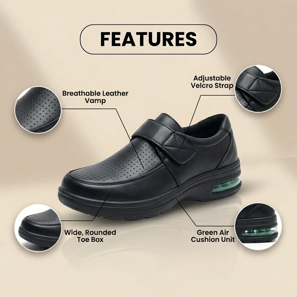 Classic Orthopedic Shoes with Timeless Style