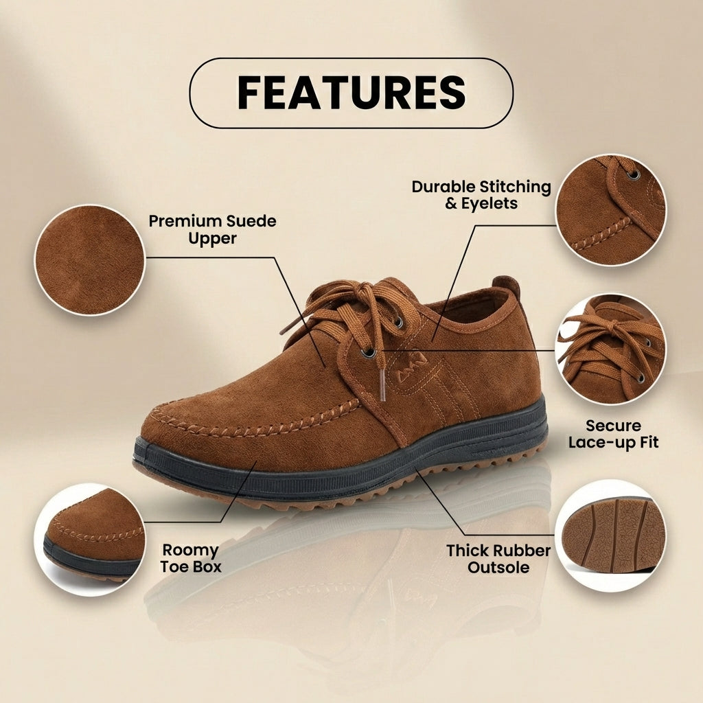 Classic Orthopedic Shoes with Timeless Style
