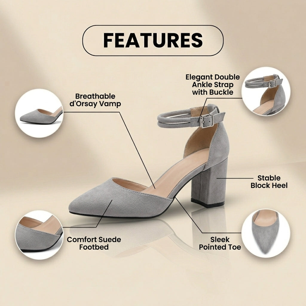 Vintage Inspired Orthopedic Heels