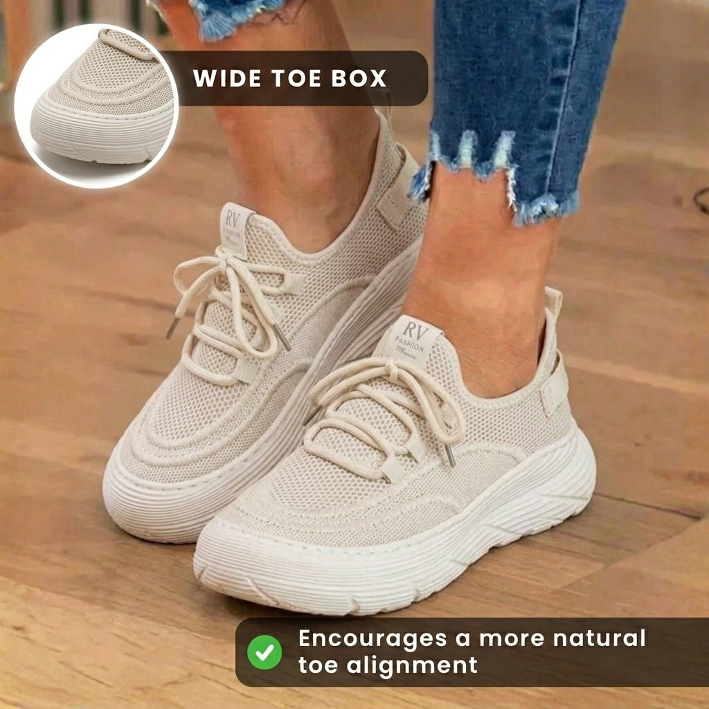 Chic Orthopedic Sneakers with Unique Design
