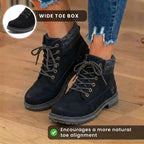 Vintage Inspired Orthopedic Boots