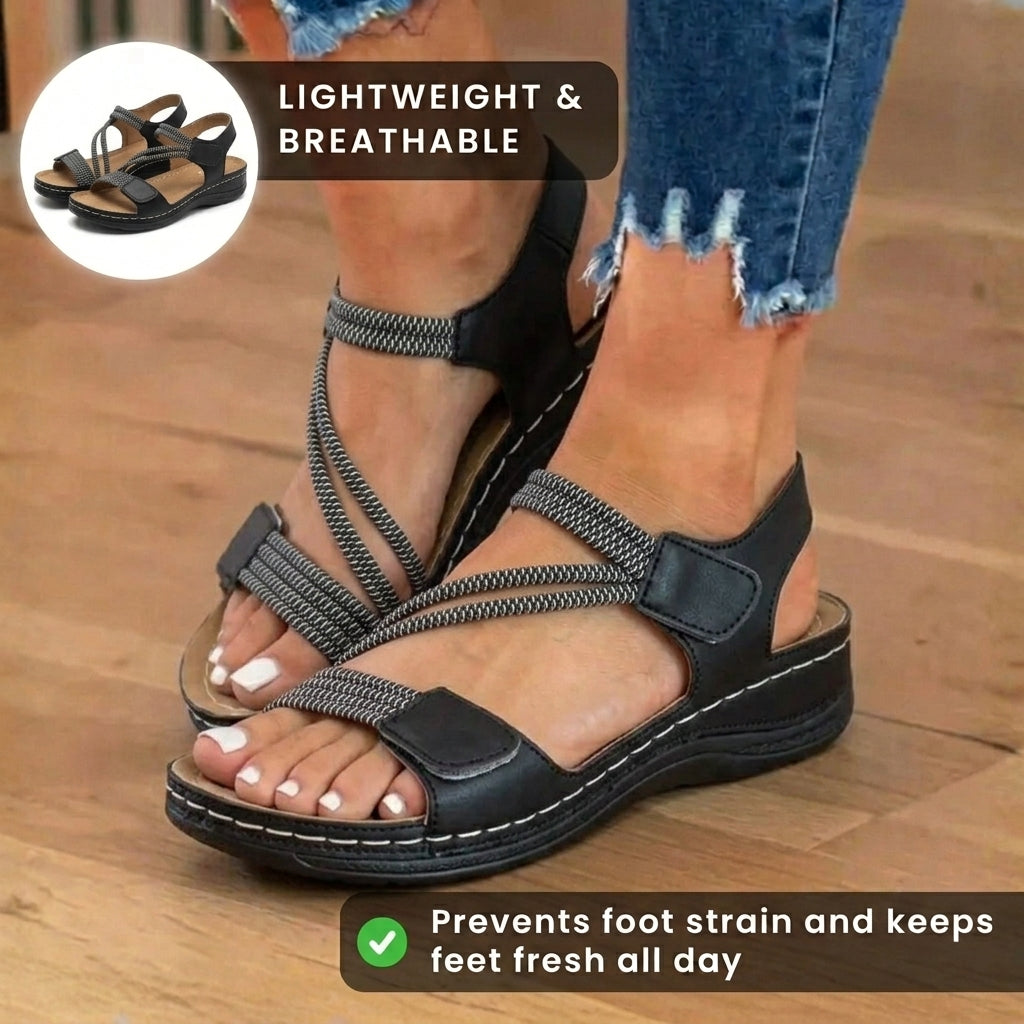 Classic Orthopedic Sandals with Timeless Style