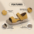 Vintage Inspired Orthopedic Sandals