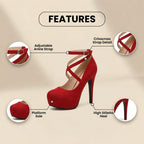 Vintage Inspired Orthopedic Heels