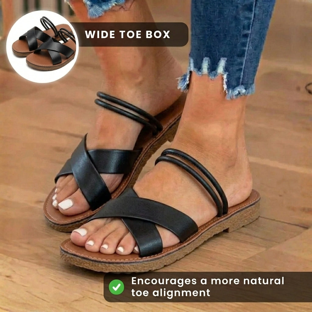 Classic Orthopedic Sandals with Timeless Style