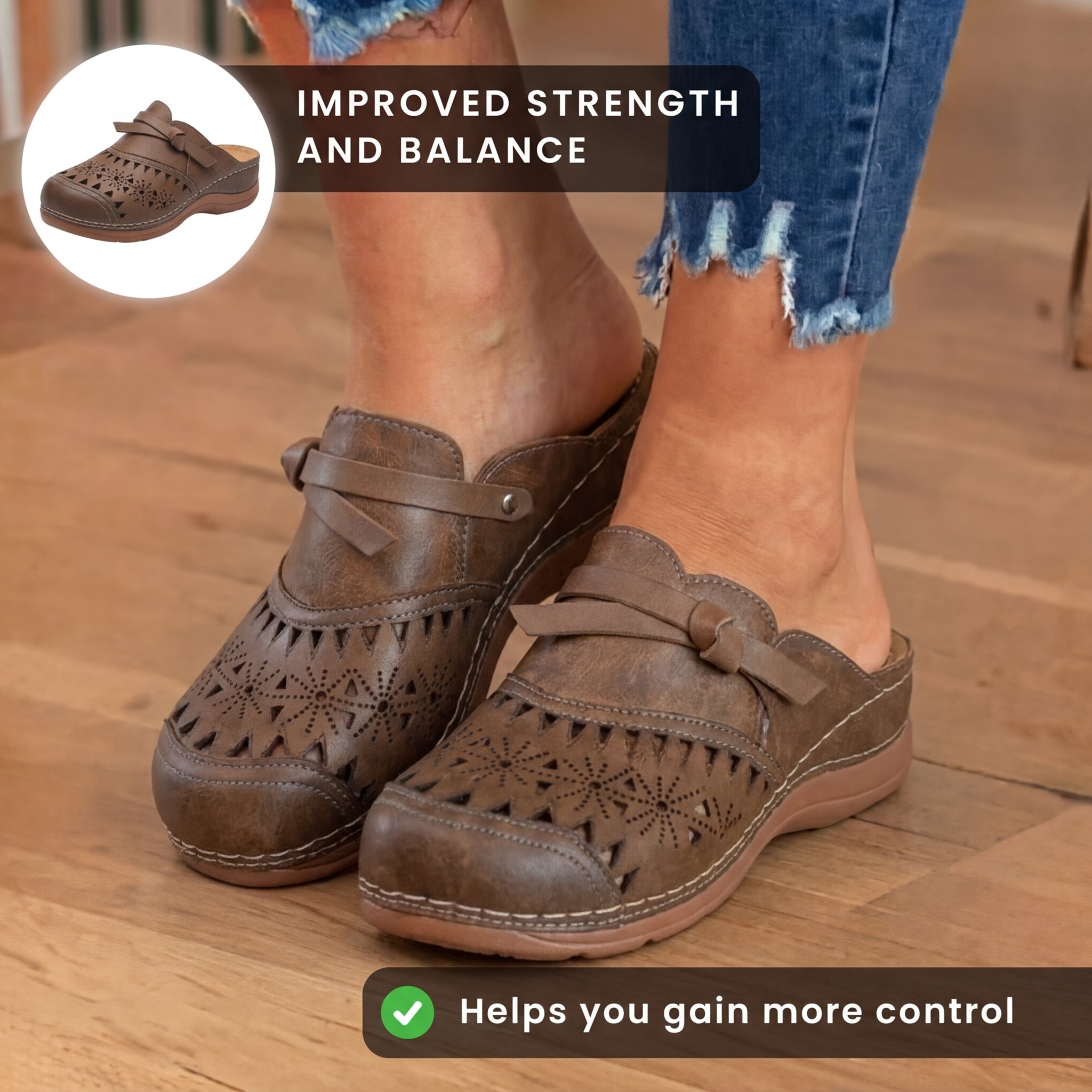 Classic Orthopedic Sandals with Timeless Style