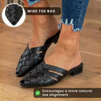 Chic Orthopedic Mules with Unique Design