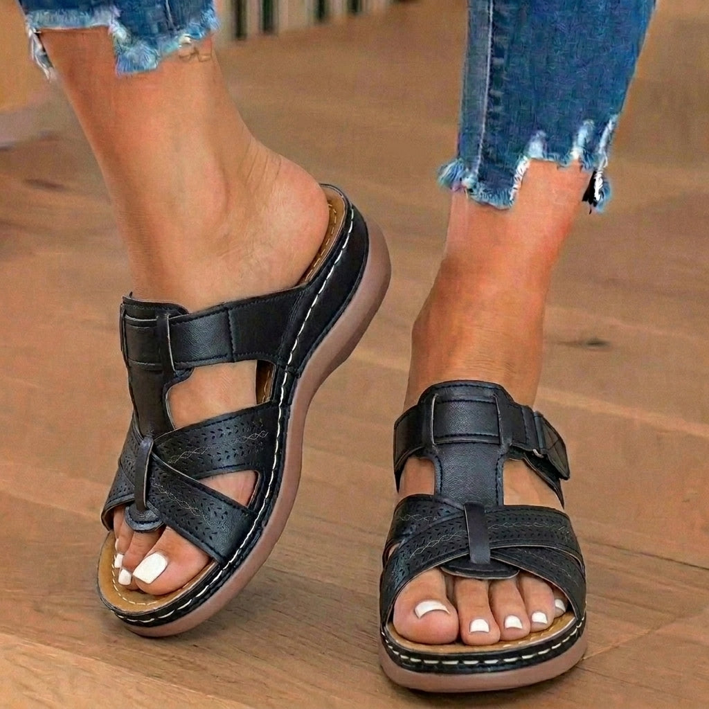 Vintage Inspired Orthopedic Sandals