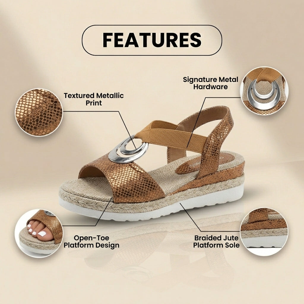 Classic Orthopedic Sandals with Timeless Style