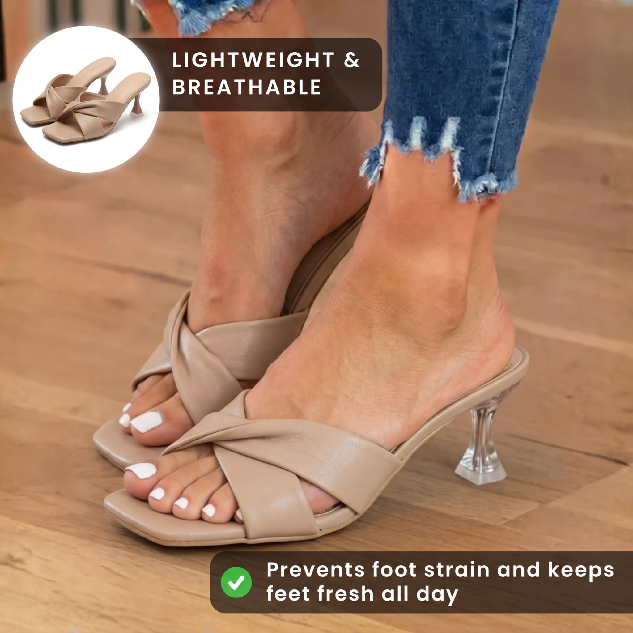 Comfortable Orthopedic Heels for Daily Wear
