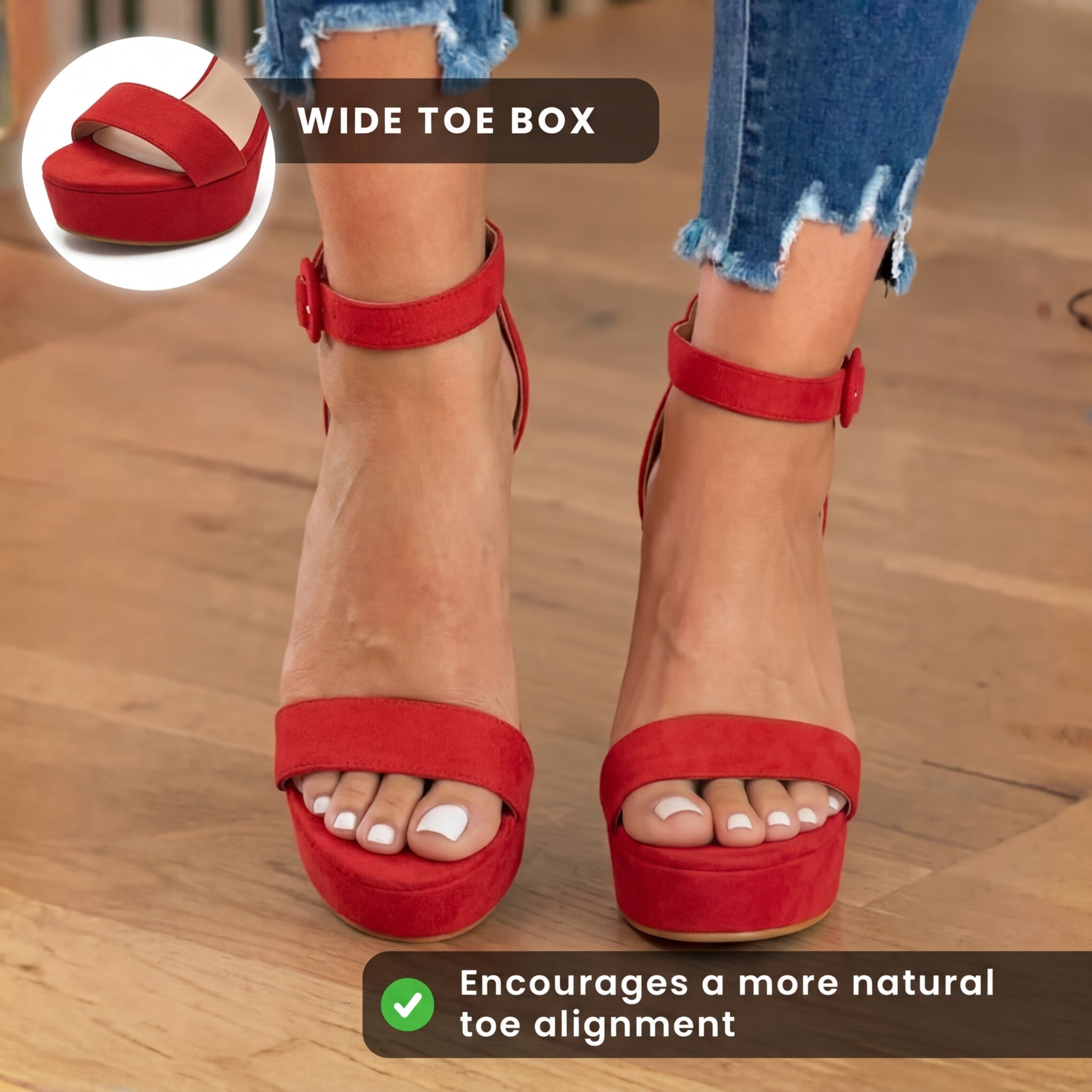 Classic Orthopedic Heels with Timeless Style
