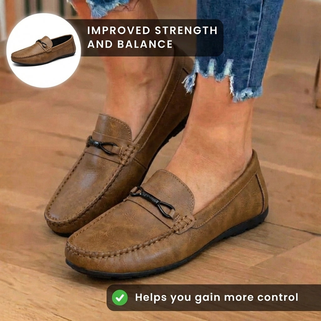Classic Orthopedic Loafers with Timeless Style