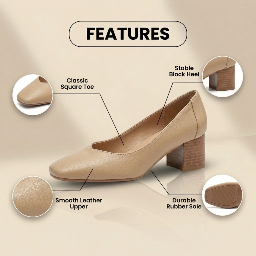 Graceful Orthopedic Heels for Modern Look
