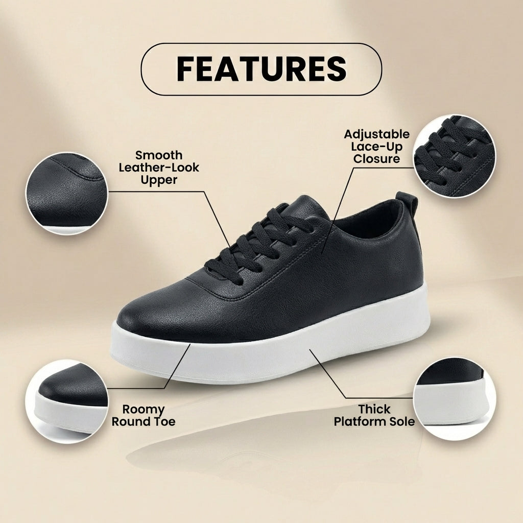 Graceful Orthopedic Sneakers for Modern Look
