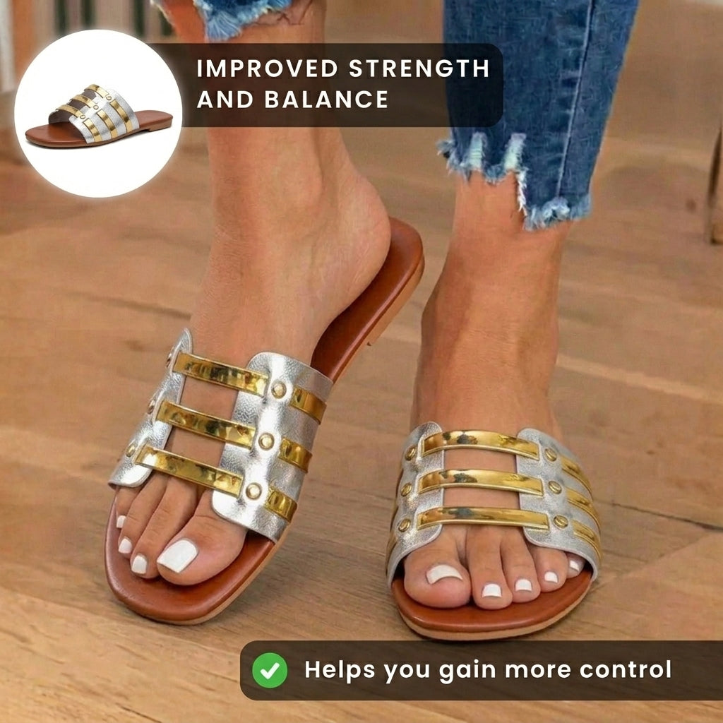 Chic Orthopedic Slippers with Unique Design