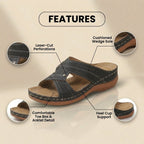 Classic Orthopedic Sandals with Timeless Style