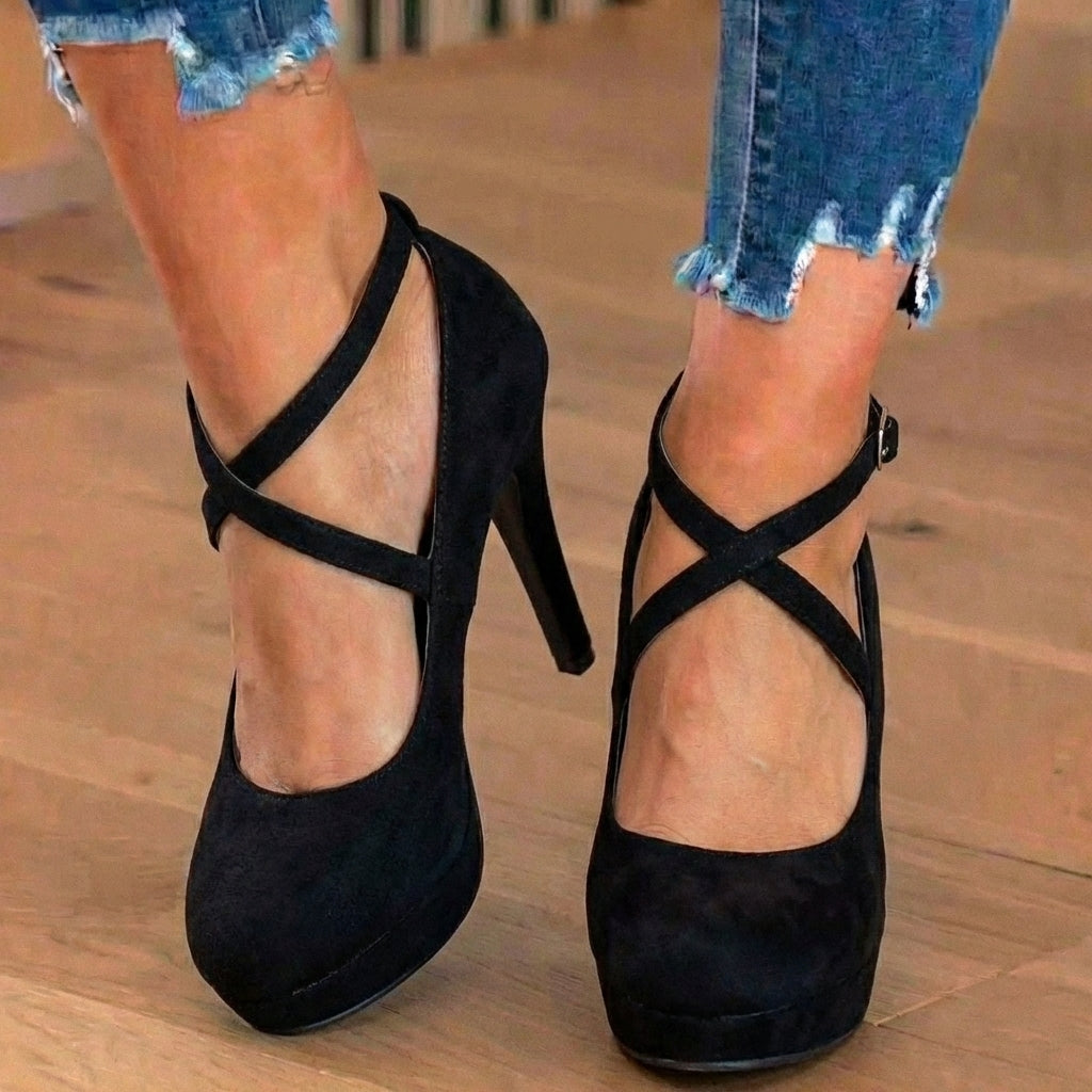 Vintage Inspired Orthopedic Heels