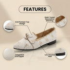 Classic Orthopedic Flats with Timeless Style