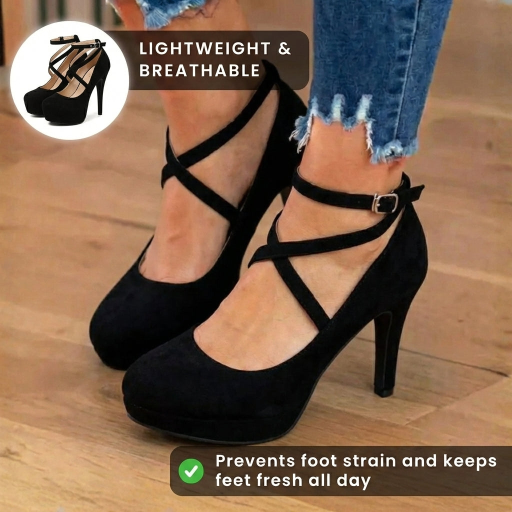 Vintage Inspired Orthopedic Heels