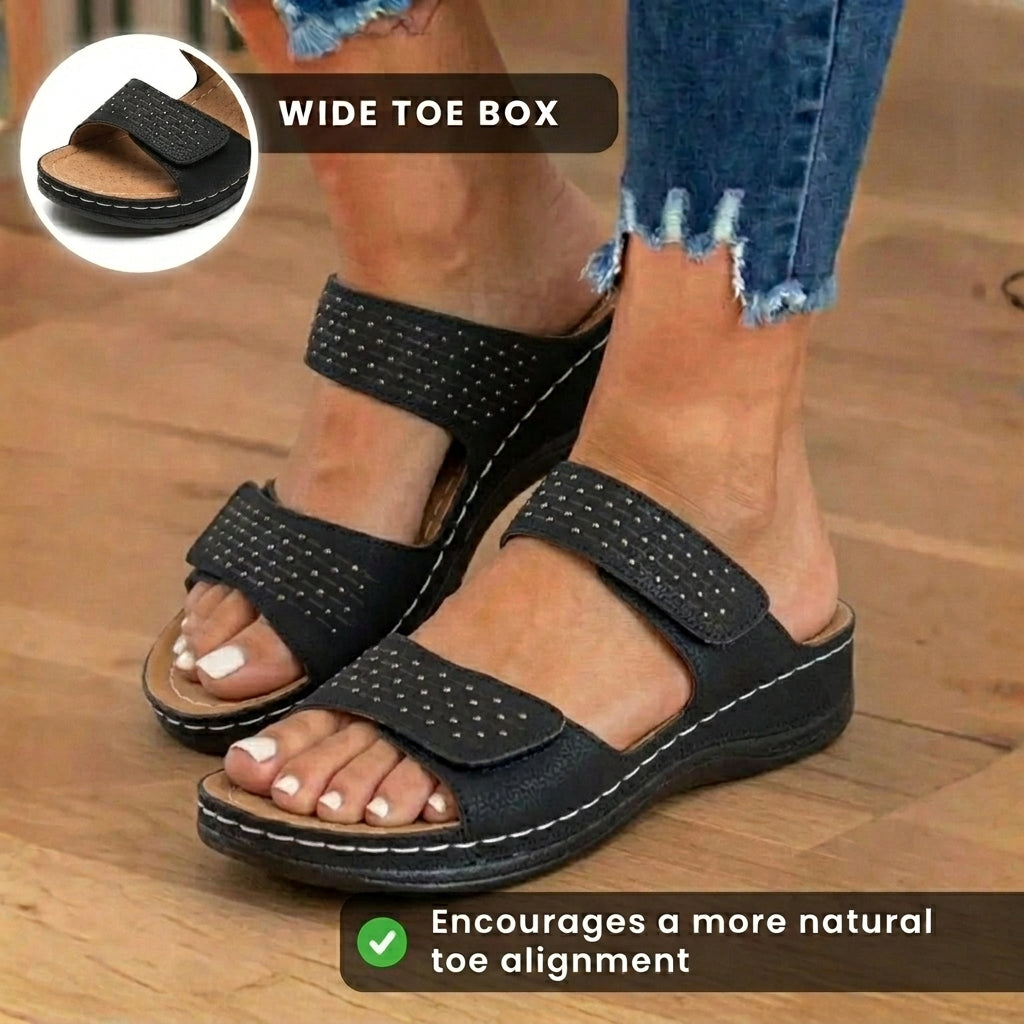 Vintage Inspired Orthopedic Sandals