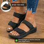 Vintage Inspired Orthopedic Sandals