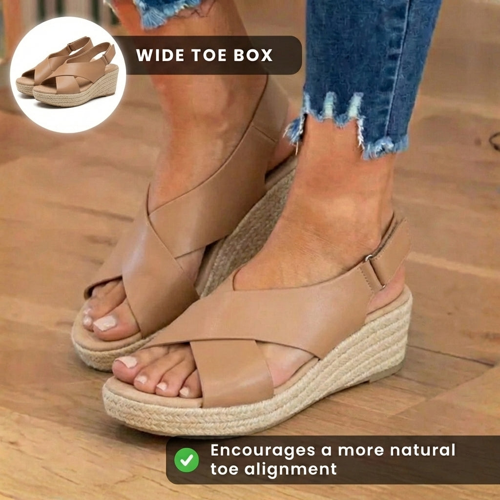 Vintage Inspired Orthopedic Sandals