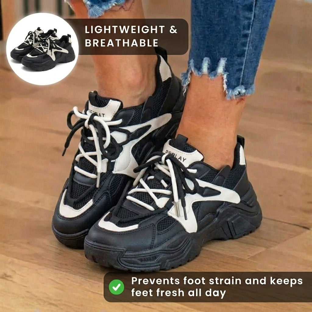 Classic Orthopedic Sneakers with Timeless Style