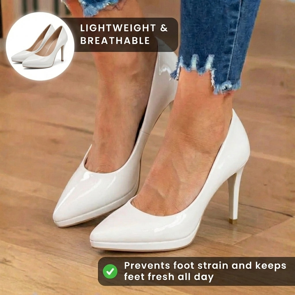 Chic Orthopedic Heels with Unique Design