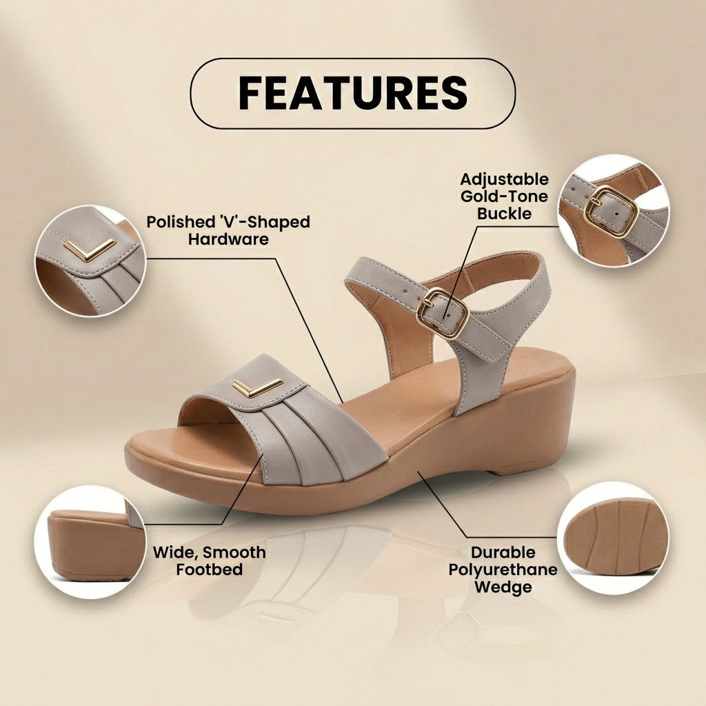 Vintage Inspired Orthopedic Sandals