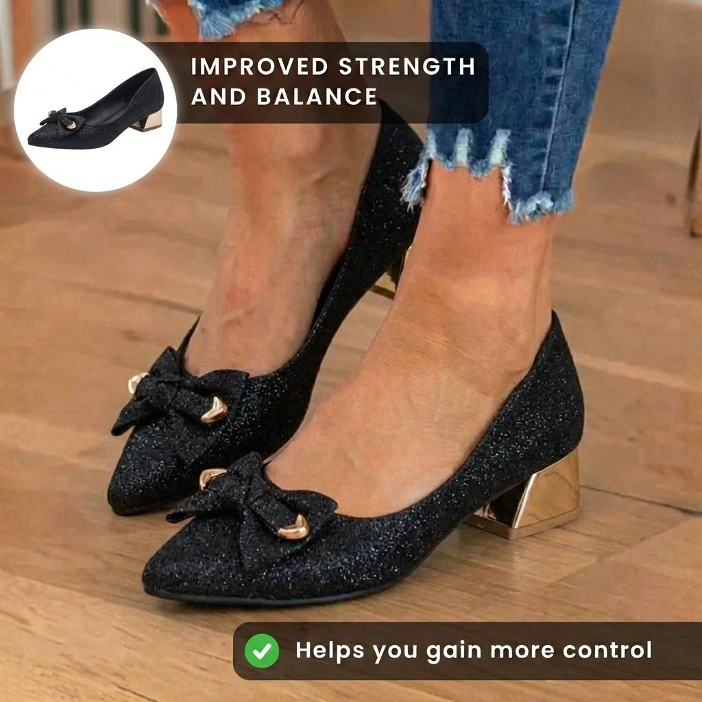 Classic Orthopedic Heels with Timeless Style
