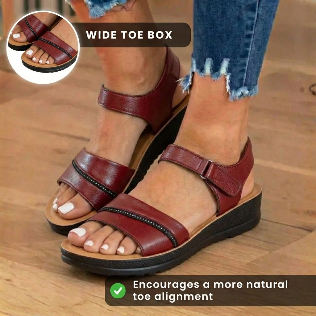 Vintage Inspired Orthopedic Sandals
