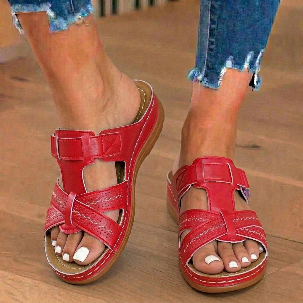 Vintage Inspired Orthopedic Sandals