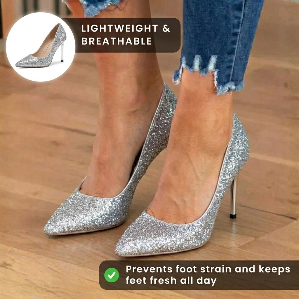 Chic Orthopedic Heels with Unique Design