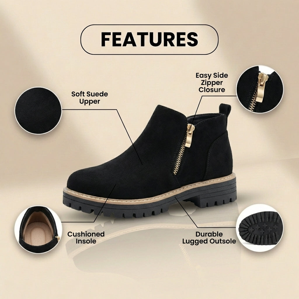 Vintage Inspired Orthopedic Boots