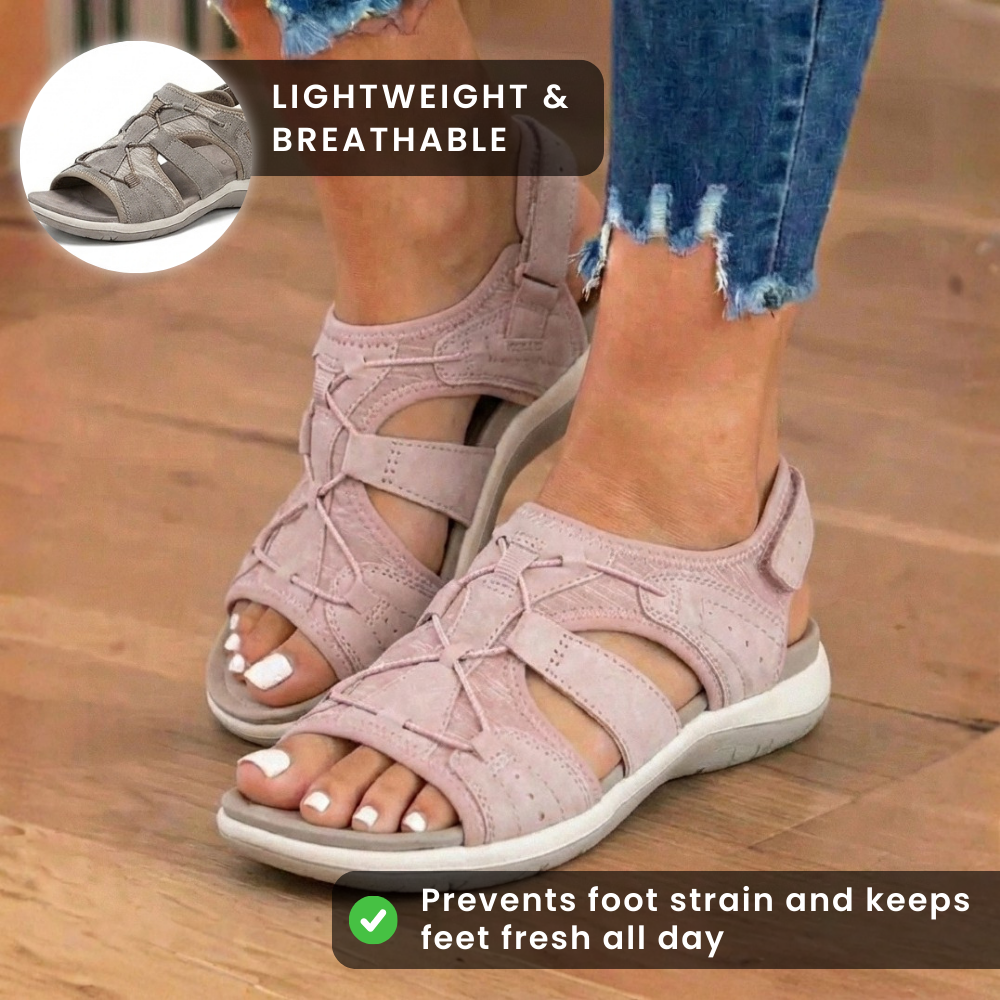 Orthopedic Sport Mesh Sandals - Multi-Strap Adjustable Design - 89.99
