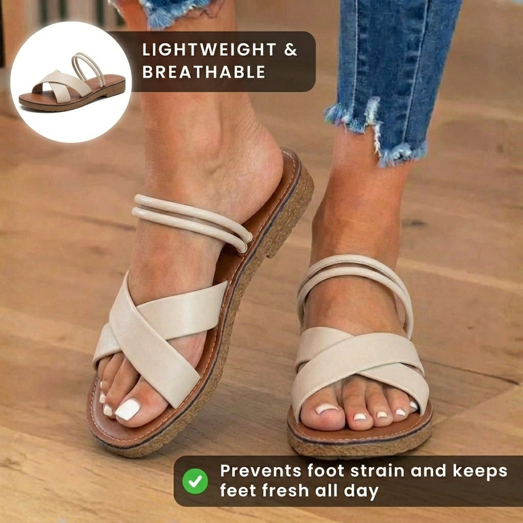 Classic Orthopedic Sandals with Timeless Style