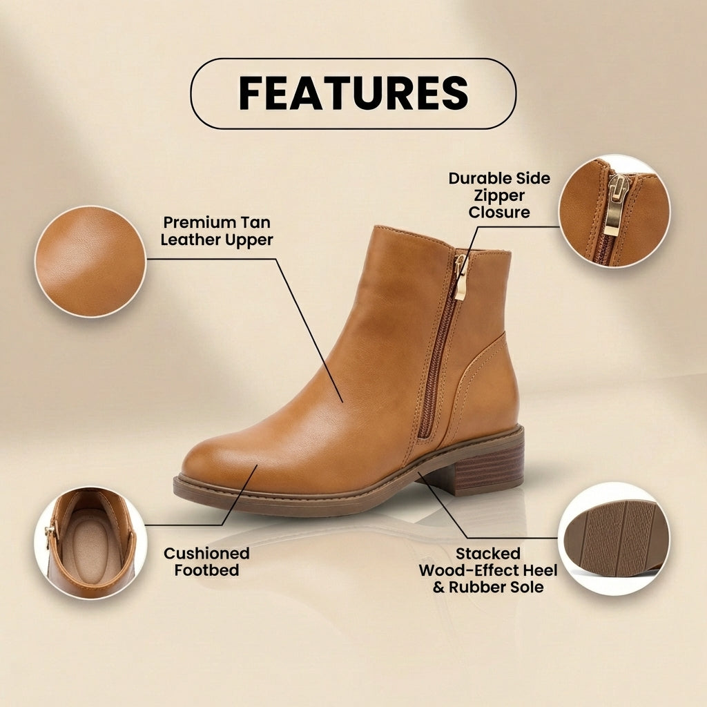 Vintage Inspired Orthopedic Boots